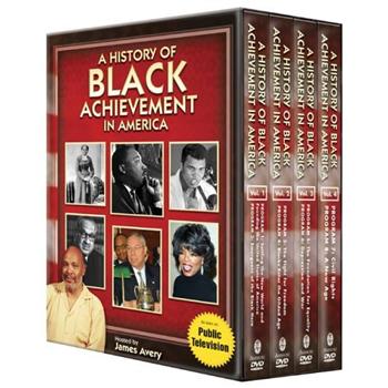 DVD A History of Black Achievement in America 4 DVD Set